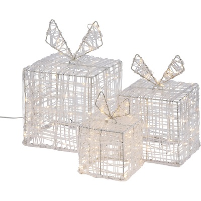 LIVARNO home Světelná LED dekorace dárková krabice 3dílná sada – Zboží Dáma LIVARNO home Světelná LED dekorace dárková krabice 3dílná sada – Zboží Dáma