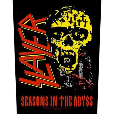 Nažehlovačka Slayer - Seasons In The Abyss