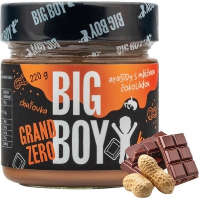 Big Boy Grand zero s mliečnou čokoládou krém 220 g