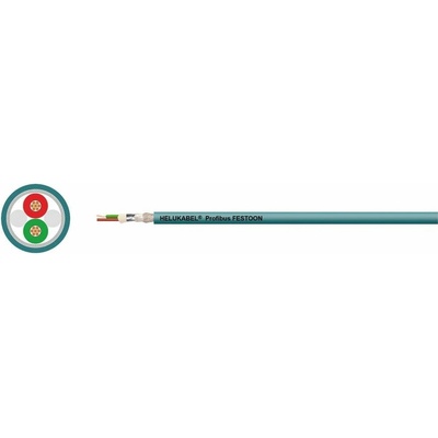 Helu 800649-1000 zbernicový kábel 1 x 2 x 0.29 mm² fialová 1000 m