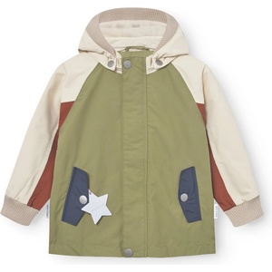 Mini A Ture Детско водоустойчиво яке Mini A Ture Kid's Matwally Fleece Lined Jacket Waterproof jacket - Boa Green Col B. - размер 92 (703-6705-0111)