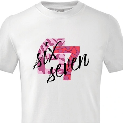 Dětské tričko 67 Six Seven pro holku dětské