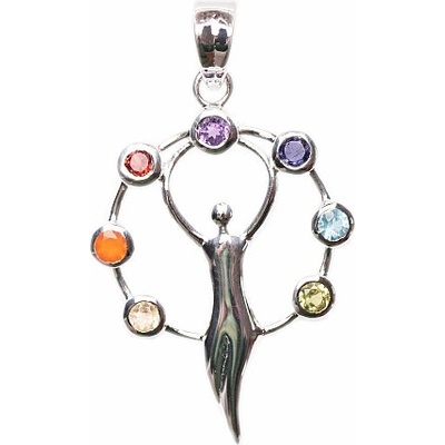 Nefertitis Čakrová bohyně přívěsek NF845