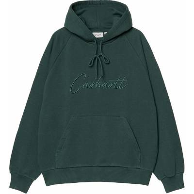 Carhartt WIP mikina s kapucňou Ray Sweat Green zelená