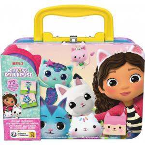Spin Master Gabby's Dollhouse паметна игра в метална кутия (6068654)