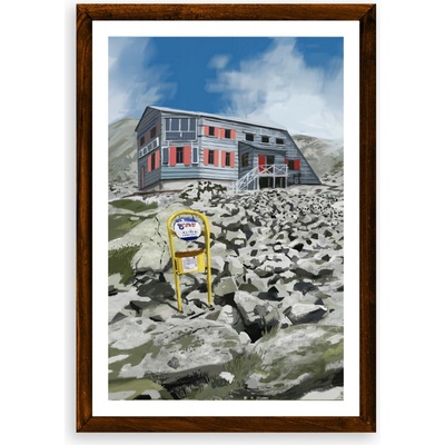 Poster Chata pod Rysmi - Poster A3 bez rámu (27,9€)