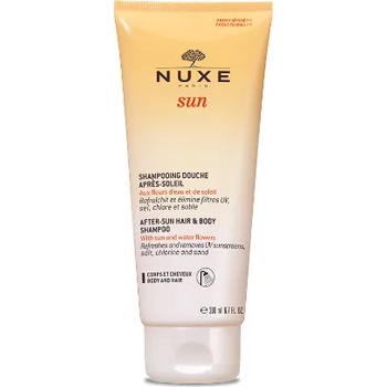 NUXE Шампоан за коса и тяло за след слънце , Nuxe After-sun Hair & Body Shampoo 200ml