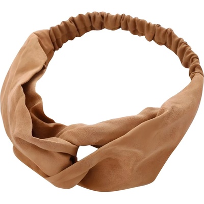 HARAHU Тюрбан лента за глава ox-6641 - Кафява kp6641 (ox-6641)