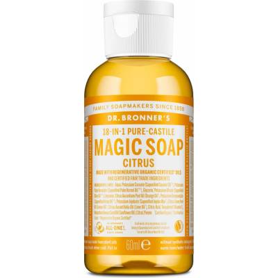 Dr. Bronner's prírodné mydlo s citrusom a pomarančom 60 ml