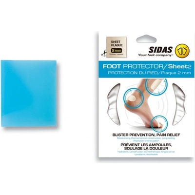 Sidas Foot Protector Sheet ochrana nôh modrá 2 mm 1 ks