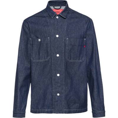 Hugo x Replay Яке Hugo x Replay Men's Sarto Oversized Cotton Long Sleeve Denim Jacket - Dark Wash 007