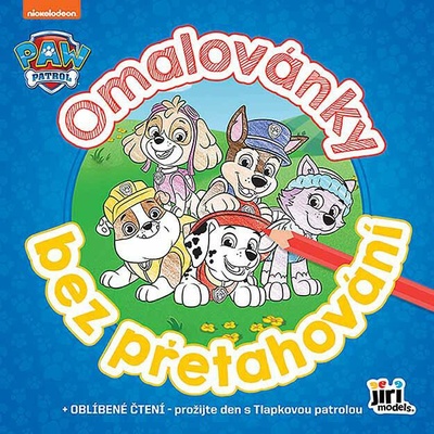 Jiri Models Omaľovánky bez preťahovania Tlapková patrola