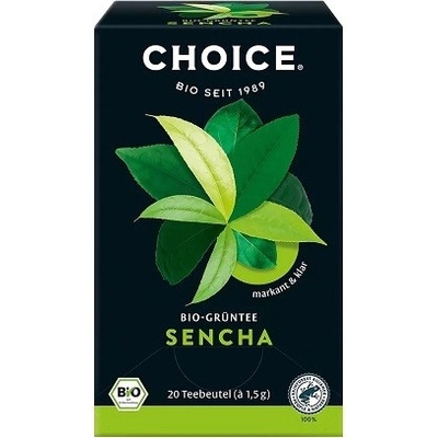 Choice Zelený čaj Sencha porciovaný BIO 20 x 1,5 g