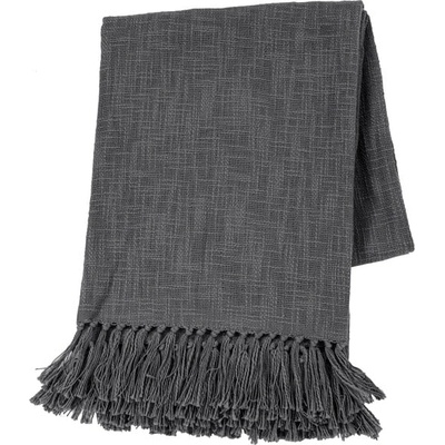 Tiseco Home Studio Памучно одеяло 130x160 cm Slub - Tiseco Home Studio (3453GREY)