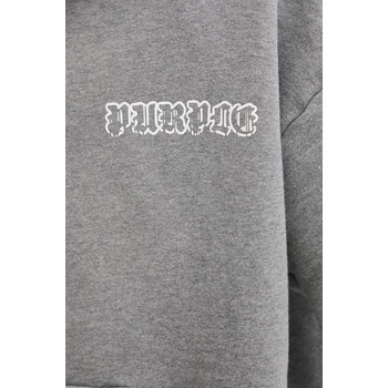 Purple brand Памучен суичър purple brand hwt fleece zip front hoody (p460.hhgg125)