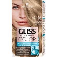 Schwarzkopf Gliss Color 9 16 Ultra svetlo chladná blond 60 ml