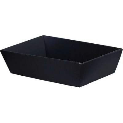 Kartónový darčekový kôš GM-KC-3, rozmer 23x39x11cm, čierny