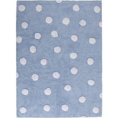 Lorena Canals Polka Dots Blue-White Modrá