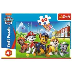 Trefl Trefl: Paw Patrol, Кучета в залива на приключенията - пъзел от 60 части