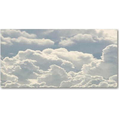 Fotoobraz na skle mraky 100x50 cm