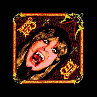 OZZY OSBOURNE SPEAK OF THE DEVIL černý RAZAMATAZ B141