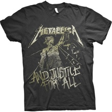 Metallica tričko Justice Vintage Black