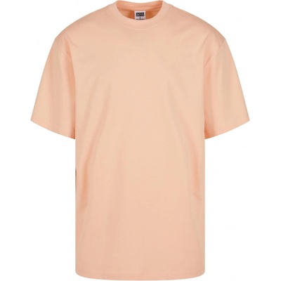 Urban Classics Prodloužené bavlněné rovné pánské triko softapricot