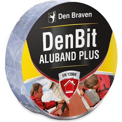 DEN BRAVEN Střešní bitumenový pás DenBit Aluband PLUS 50 mm x 10 m