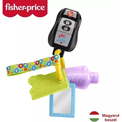 Mattel Fisher-Price: Смее се и учи - детски ключове за кола (HXF51)