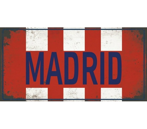 Ceduľa značka Madrid
