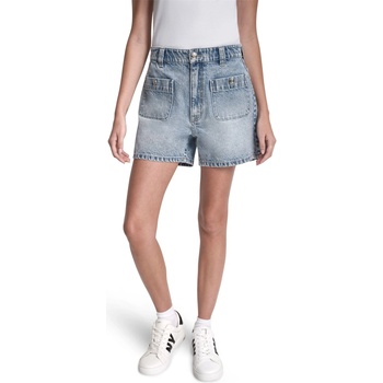DKNY Дънки DKNY DKNY Jeans High Rise A-Line Patch Pocket Short - King