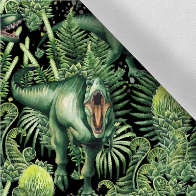Takoy Softshell letní pružný dino t-rex černá