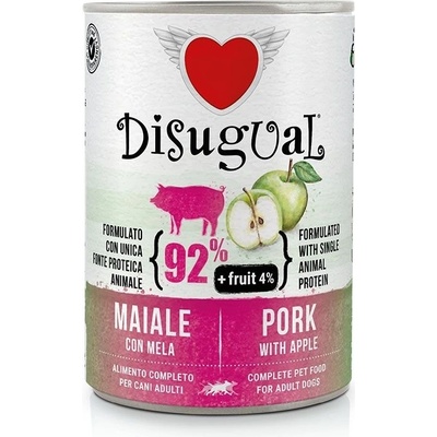 Disugual Fruit Dog Pork with Apple 400 g