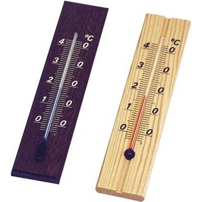 Teplomer izbový D12 12cm drev.morený