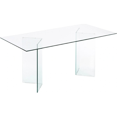 Kave Home Skleněný jídelní stůl Burano 180 x 90 cm