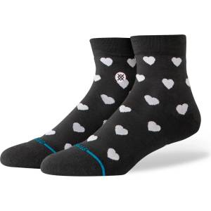 Stance Дамски спортни чорапи Stance Women's Hearts Lowrider Sports socks - Charcoal - размер 38-42 (EU) (207-1824-0112)