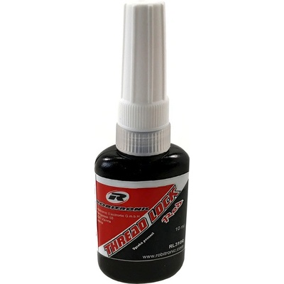 Robitronic lepidlo na šrouby 10ml červené