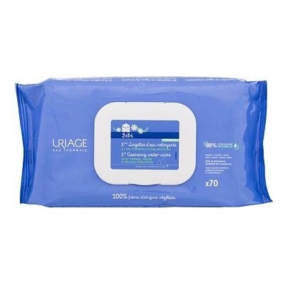 Uriage Bébé 1st Cleansing Wipes čisticí ubrousky pro děti 70 ks