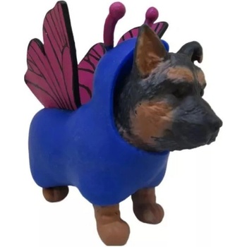 diramix Облечи кучето си: серия 2 - Немска овчарка в костюм на пеперуда (0238-pilla)