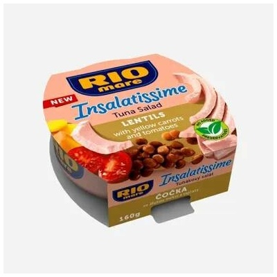Rio Mare Insalatissimes s čočkou 6 x 160 g