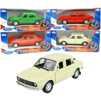 Welly Škoda 105 L červená 1:34