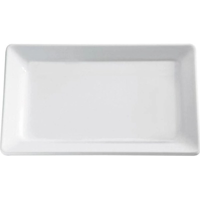 APS Tác obdélníkový z bílého melaminu 400x300 mm Pure bílá