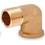 FARG Farg 100 3/8" mf Коляно месинг (fg100.3/8g)
