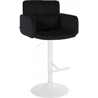 Design-shop Los Angeles bílá / samet černá