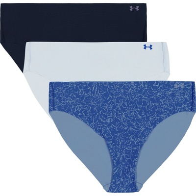 Under Armour Dámske nohavičky PS Bikini Solid 3Pack Blue