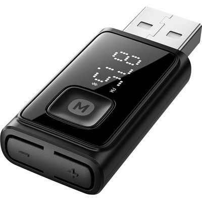ESSAGER Bluetooth FM Трансмитер за Автомобил с Вграден Микрофон и HD Разговори