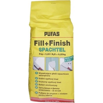 Tmel na výplně stěn Pufas - vnitřní 1 kg