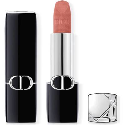 Dior Rouge Dior дълготрайно червило сменяема цвят 100 Nude Look Velvet 3, 5 гр