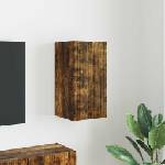 vidaXL TV стенен шкаф 30 x 31 x 60 см Димян дъб Инженерна дървесина (892279)