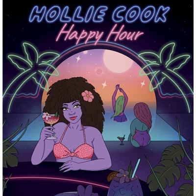 Hollie Cook - Happy Hour (Limited Edition) (Orchid / Tangerine Coloured) (LP) (673855076805)